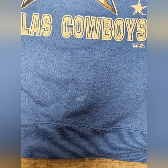 Vintage 90s Dallas Cowboys Sweatshirt Size XL Fits Large Salem NFL Football - Picture 8 of 8